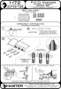Master AM-72-126 P-51D Mustang Armament & Gunsight Detail Set (1:72)